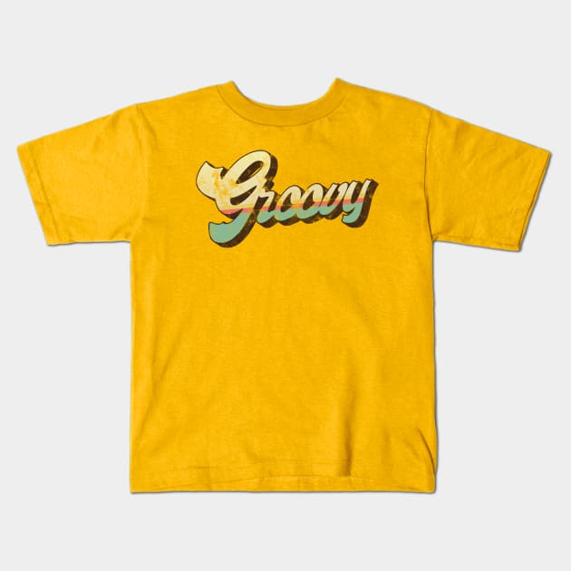 Groovy Kids T-Shirt by IDesignTShirtsBro